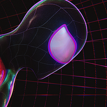 Spider-Verse Fan Art | Descarga Disponible. 3D, Sculpture, Photographic Lighting, and 3D Modeling project by Carlos Dordelly - 03.02.2019