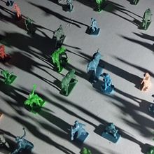 Montaplex  (figuras, luz, fotografía y pintura digital). Un projet de Art conceptuel, Photographie smartphone, Photographie numérique, Éclairage photographique et Illustration numérique de Eugenia Martin-Crespo - 13.07.2019