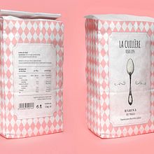 LA CUILLÈRE: Branding, Packaging . Pencitraan Merek, Identitas, Desain Logo, Desain Grafis, Pengemasan, Iklan, Dan Arahan Seni proyek oleh Bárbara Pérez Muñoz - 07.13.2019