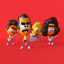 Queen. 3D, 3D Animation, Art Direction, 3D Character Design, Digital Illustration, Motion Graphics, and Rigging project by Andreé Chujutally Mejía - 07.14.2019