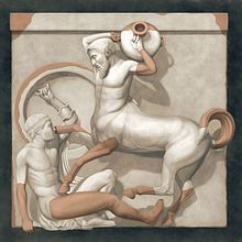 El Partenón. Projekt z dziedziny Trad, c, jna ilustracja, Ilustracja c i frowa użytkownika Román García Mora - 15.04.2016