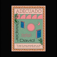 Poster art for Gaspar David. Concept Art, Artistic Drawing, and Art Direction project by Agustin Sapio - 07.16.2019