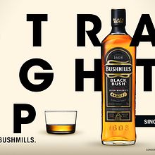 Bushmills. Art Direction, Events, and Advertising project by Hector Martinez - 07.16.2019