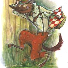 2017- El llop, El lobo, Wolf. Un projet de Illustration traditionnelle de Isabel Badia i Nogués - 16.07.2019
