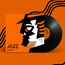 Jazz Fusion Playlist. Br, ing e Identidade, Criatividade, Design, Design de produtos, Ilustração tradicional, Ilustração digital, Ilustração vetorial, e Música projeto de Edward Tapia Chaides - 03.10.2018