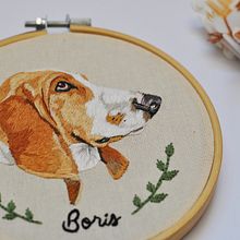 Retrato de Boris . Un proyecto de Bordado de Valentina Castillo - 17.07.2019