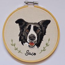 Retrato de Baco . Un proyecto de Bordado de Valentina Castillo - 17.07.2019