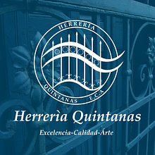 Logo Herrería Quintanas. Br, ing, Identit, Creativit, Design, and Logo Design project by Reinaldo Peña Rios - 07.17.2019