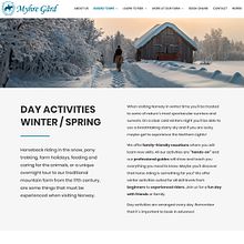 Web - Myhre Gård. Web Development, and Web Design project by Estudio de diseño y comunicacion - 07.17.2019