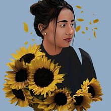 Retrato. Desenho de retrato, Ilustração tradicional, Ilustração digital e Instagram projeto de Kevin C. Sepúlveda Márquez - 18.07.2019