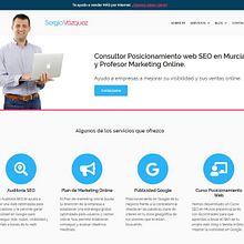 Web de Mi Proyecto del curso: Principios básicos de SEO . Un proyecto de Marketing Digital de Sergio Vazquez - 30.07.2019