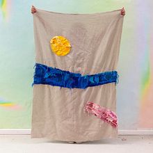 "Paisajes Bordados" DUP 2019 I Tribute a Etel Adnan. Een project van Craft, Borduurwerk y  Ontwerp van Señorita Lylo - 18.07.2019