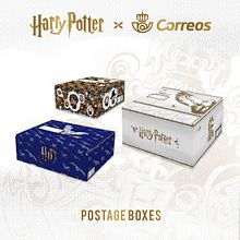 Harry Potter x Correo Postage Boxes. Un proyecto de Diseño, Diseño de producto, Diseño gráfico y Packaging de Alejandro Fraguas - 01.11.2018