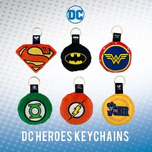 DC Comics Keychains Ein Projekt aus dem Bereich Design, Spieldesign, Spielzeugdesign, Produktdesign und Verpackung von Alejandro Fraguas - 01.11.2018