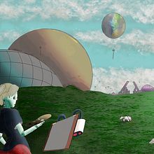 Mi Proyecto del curso: Concept Art: introducción al diseño de escenarios. Un progetto di Disegno e Illustrazione tradizionale di Leonardo Rodríguez Brito - 18.07.2019