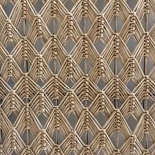 "Campos de Trigo" Pieza de arte textil en yute con técnica de macrame . Design de interiores projeto de Mariella Motilla - 19.07.2019