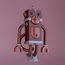Mi Proyecto del curso: Introducción a la creación de personajes y modelado 3D con Maya. 3D projeto de Eigleer Nunes - 19.07.2019