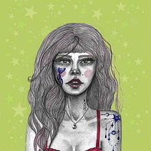 Mi Proyecto del curso: Retrato con lápiz, técnicas de color y Photoshop. Pencil Drawing, Portrait Drawing, Traditional illustration, Fine Arts, Drawing, and Digital Illustration project by Olivia - 08.29.2019