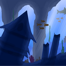 Mi Proyecto del curso: Concept Art: introducción al diseño de escenarios. Set Design, Traditional illustration, and Concept Art project by David Agüero Juarez - 07.19.2019