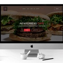 NEWYORKERS CAFE: Web . Pencitraan Merek, Identitas, Pengembangan Web, Arahan Seni, Desain Grafis, Desain Web & Iklan proyek oleh Bárbara Pérez Muñoz - 07.20.2019