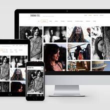 Bárbara Fdez: Branding & Responsive Website. Un proyecto de Br, ing e Identidad, Desarrollo Web, Dirección de arte, Diseño de logotipos, Diseño editorial, Diseño Web, Fotografía y Publicidad de Bárbara Pérez Muñoz - 21.07.2019