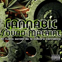 Artworks album Cannabic Sound Machine 2009. Poster Design, and Photo Retouching project by Fernando Torres Paniagua - 11.29.2009