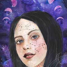 Mi Proyecto del curso: Retrato ilustrado en acuarela. Un progetto di Disegno di ritratti, Pittura ad acquerello e Ritocco fotografico di Lori Artista - 21.07.2019