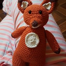 Mi Proyecto del curso: Amigurumi: Zorrito . Un projet de Conception de jouets de Maria Alejandra Hidalgo - 21.07.2019