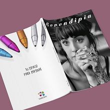 "Serendipia", idea para revista de diseño. Editorial Design project by Gabriele Vaidelauskaite - 07.22.2019