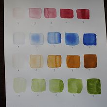 Gradientes. Un progetto di Pittura ad acquerello di Érika - 22.07.2019