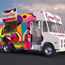 Propuestas food truck Campo VIejo. Automotive Design, and Advertising project by Fernando Torres Paniagua - 09.16.2016