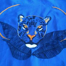 Jaguar. Arts, Crafts, Embroider, and Creativit project by Yeri Marbi - 07.23.2019