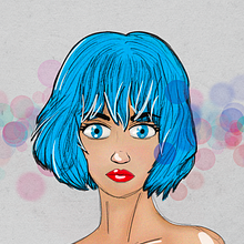 Mi Proyecto del curso: Ilustración digital con Procreate. Projekt z dziedziny R, sunek c i frow użytkownika Héctor Fuentes - 10.04.2020