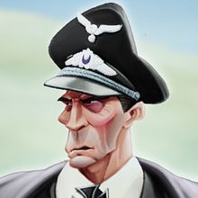 GERMAN SOLDIER. Fine Arts, Sketching, Concept Art, Creativit, Portrait Drawing, Game Design, Character Design, Traditional illustration, and Digital Illustration project by Adrià Bernabeu Cañabate - 07.23.2019