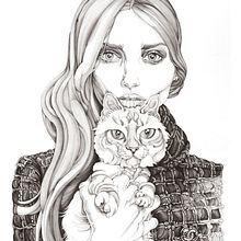 Lovely Mag. Un proyecto de Ilustración tradicional de Carmen García Huerta - 20.12.2016