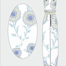 Mi Proyecto del curso: Diseño de estampados textiles. Fashion Design project by Hannah - 07.24.2019