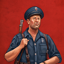 Cartel VIII Jornadas de Recreación Histórica Candamo 36/37. Projekt z dziedziny Projektowanie graficzne, Trad, c i jna ilustracja użytkownika Rubén Megido - 21.07.2019