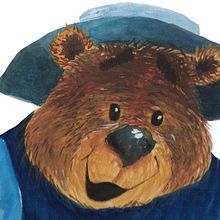 Studies about Jared - the history of a modern bear.. Un proyecto de Diseño de personajes, Ilustración infantil y Pintura a la acuarela de Elisabete de Moraes - 25.07.2019
