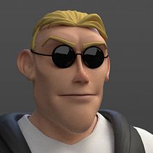 FAN ART COMIX ZONE. 3D Character Design project by Marcelo pepice - 07.01.2019