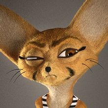 Furry fox. 3D Character Design project by Marcelo pepice - 07.27.2019