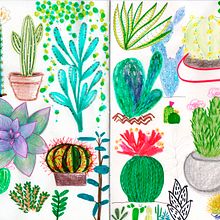 Mi Proyecto del curso: Técnicas de ilustración para desbloquear tu creatividad. Traditional illustration project by Juliana de Cássia Ribeiro - 07.06.2020