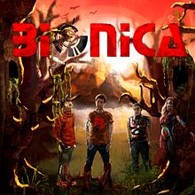 LP Música - BIÓNICA. Design, Fotografia e Ilustração digital projeto de Alexandra Beltran Molina - 25.09.2015