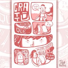 Gratitud fanzi Ein Projekt aus dem Bereich Traditionelle Illustration und Digitale Illustration von Giselle Marina Rovira - 27.07.2019