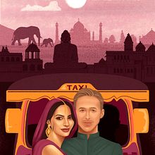 Trip to asia. Un progetto di Design, Character design, Illustrazione tradizionale, Illustrazione digitale e Pittura di Susana Ríos - 27.07.2019