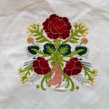 Mi Proyecto del curso: Técnica de bordado con paso atrás. Embroider project by Loles Macau - 09.15.2019