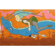 Mural Dragon Fly.. Projekt z dziedziny  Malarstwo użytkownika Steven Ferreyra - 28.07.2019