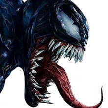 Mi Proyecto del curso: Del dibujo a lápiz a la ilustración digital - VENOM. Comic, Digital Design, Traditional illustration, and Digital Illustration project by JESUS ERNESTO CHACON QUISPE - 12.16.2019