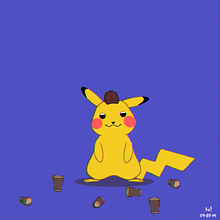 Detective Pikachu. Un progetto di Animazione 2D di Luis Zúñiga - 15.08.2019