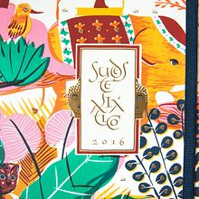 Cuaderno de viaje «Sudeste Asiático». Traditional illustration, and Lettering project by Ana Sanfelippo - 09.01.2015