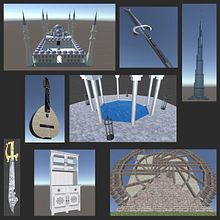 Arquitectura y objetos árabes 3D. 3D projeto de Samuel Delgado Romero - 29.07.2019